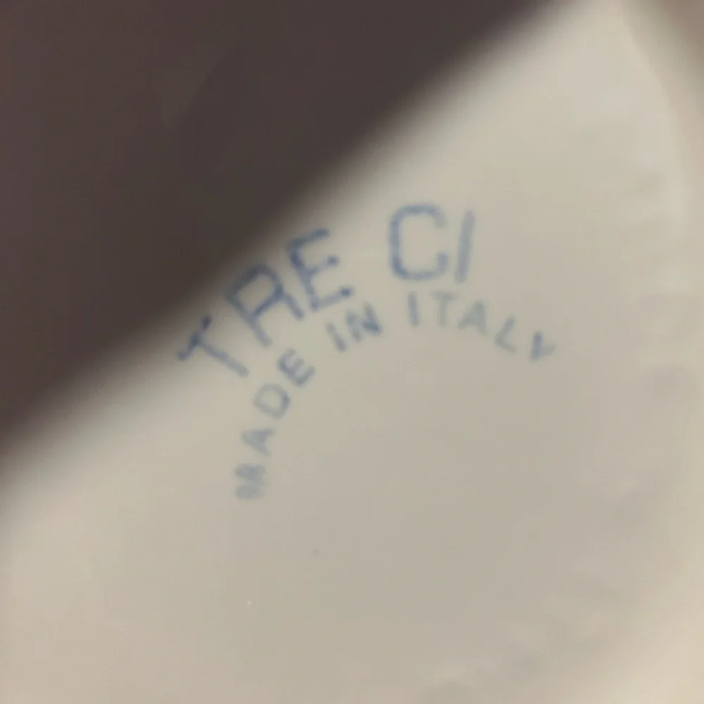 50%offw❤️ Tre Ci, 3 PastaServing Bowl.Made in Italy Sicilia Crazing glaze. Rack